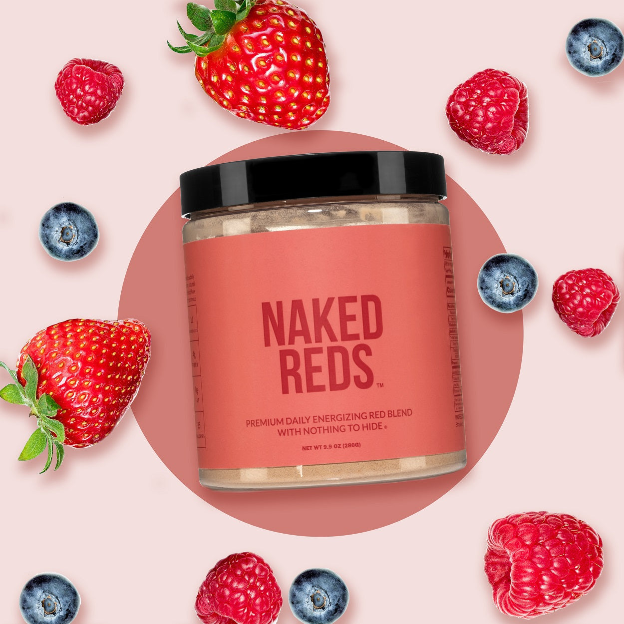 Super Reds Fruit Powder, Easy Mixing Nutrition Support