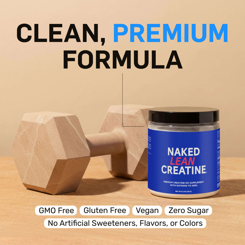 Creatine HCl Powder - Unflavored, Simple Performance Training Support