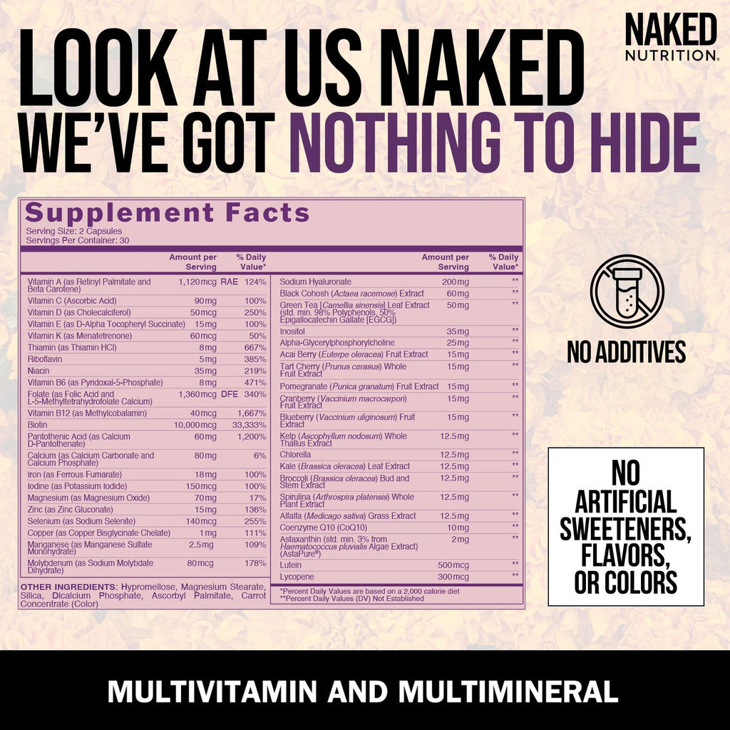 Multivitamin for Women - Women's, Minimal Ingredient Health Support