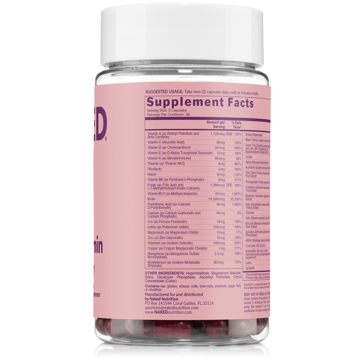 Multivitamin for Women - Women's, Minimal Ingredient Health Support
