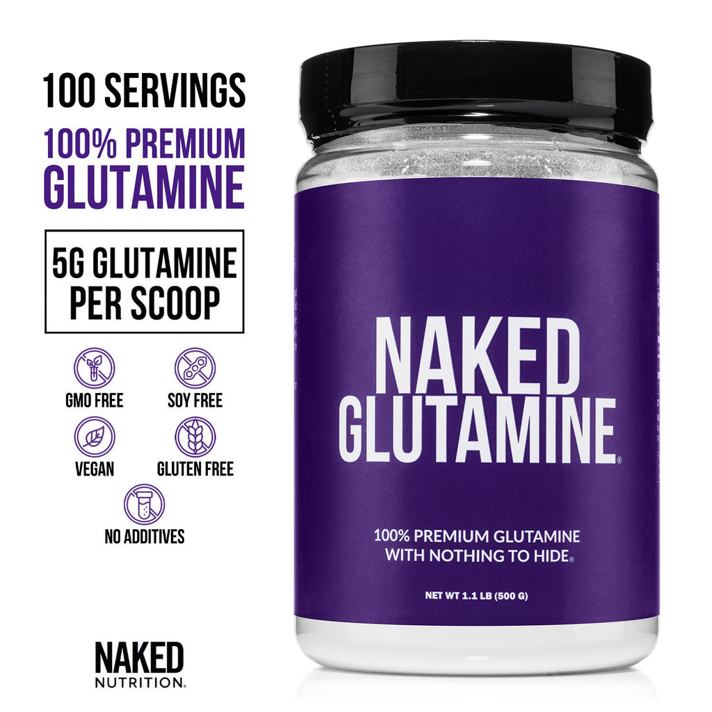 Glutamine Powder - 1.1LB, Easy Mixing Nutrition Support