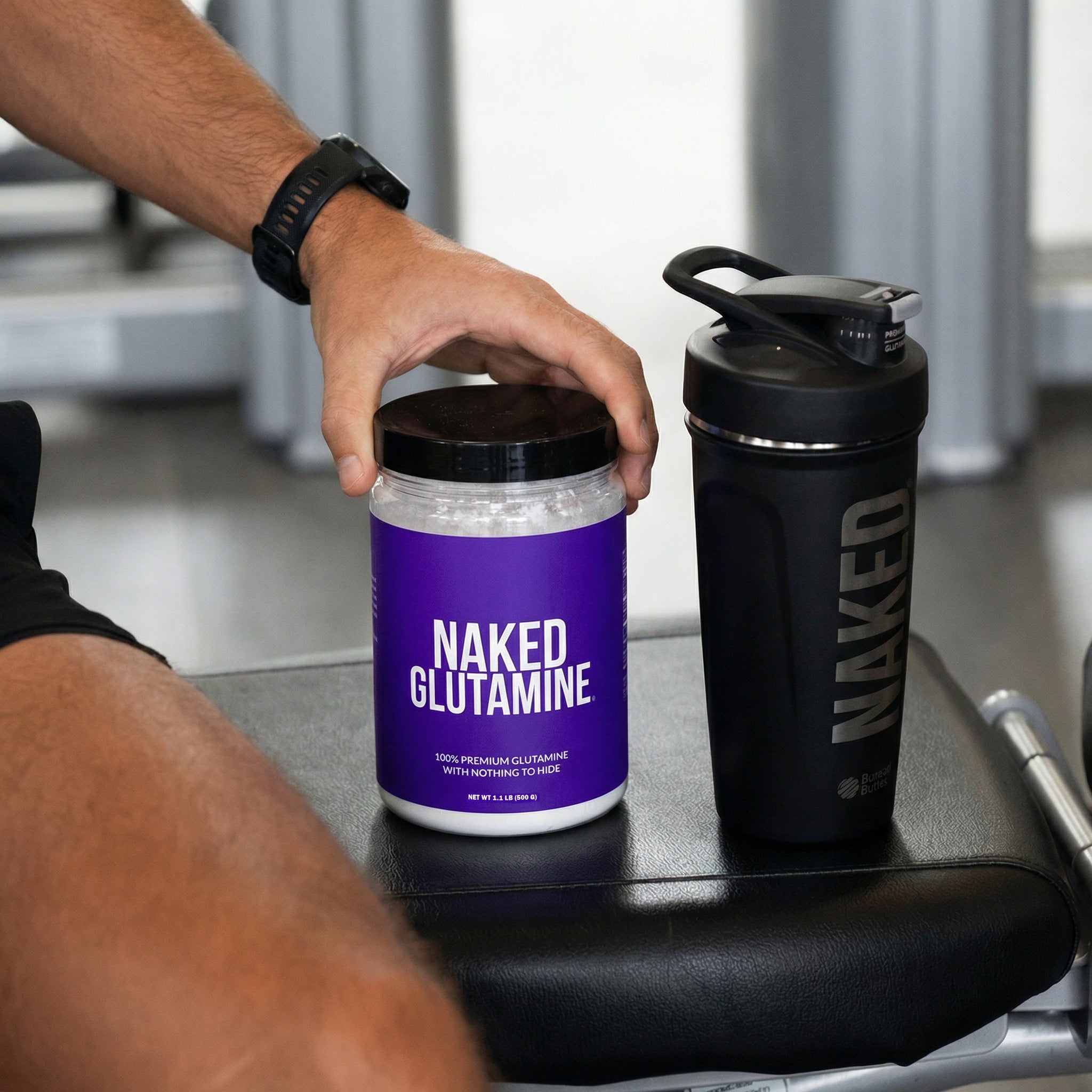 Glutamine Powder - 1.1LB, Easy Mixing Nutrition Support