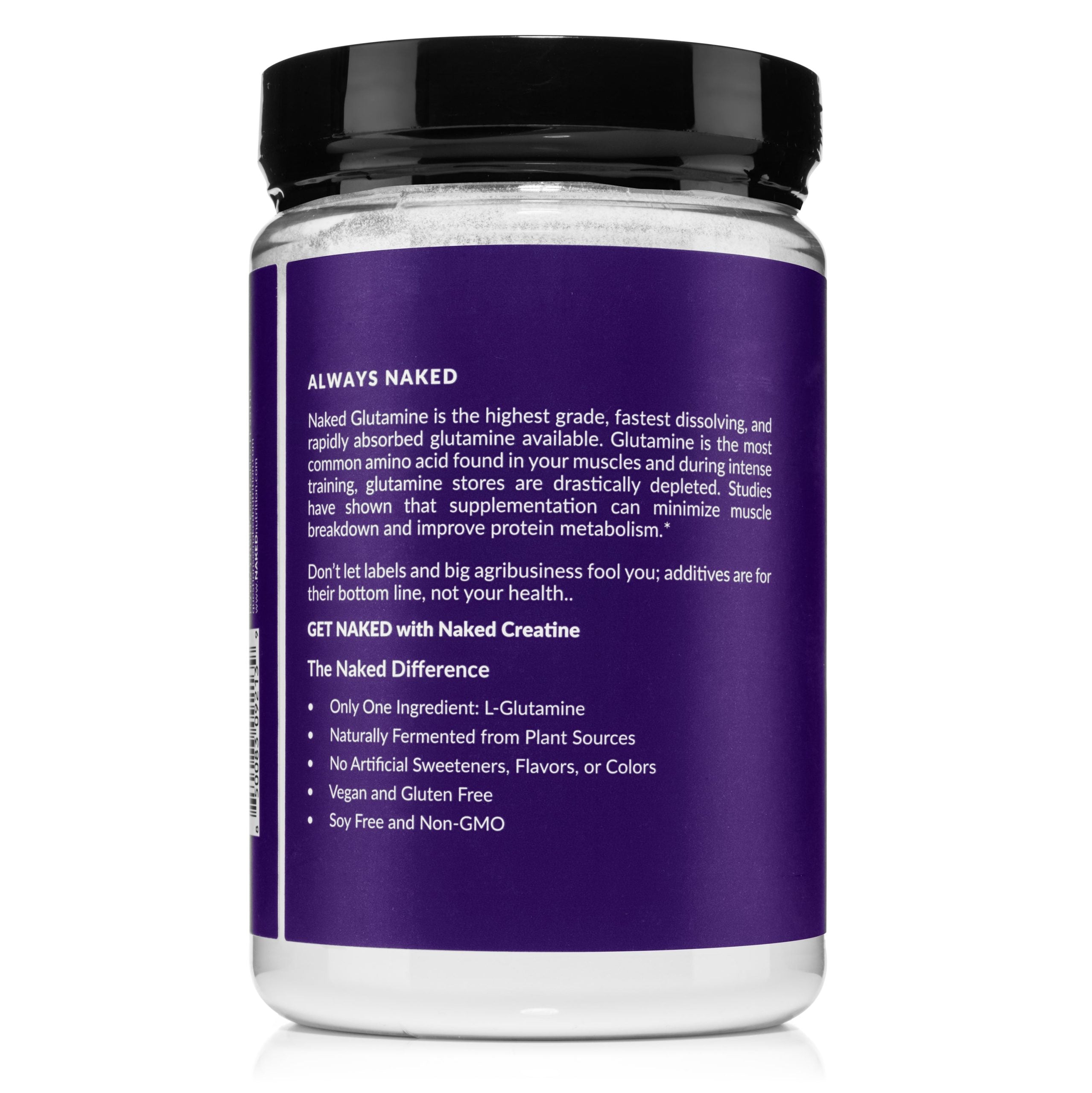 Glutamine Powder - 1.1LB, Easy Mixing Nutrition Support
