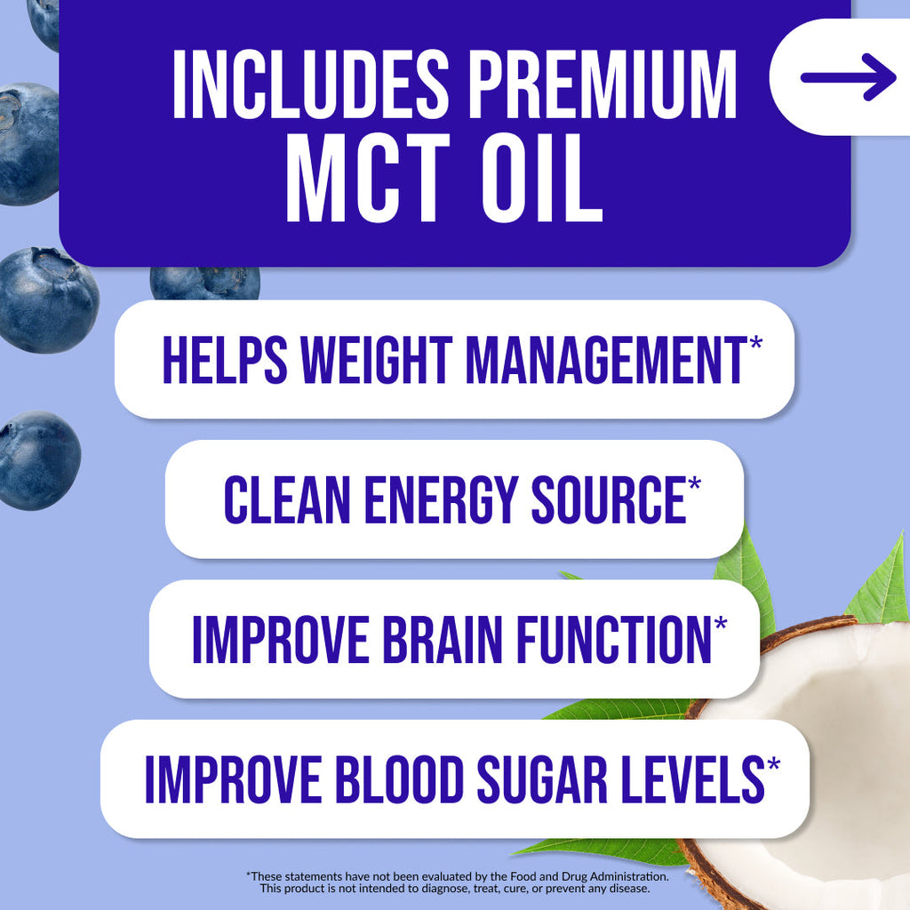 Blueberry Muffin Protein Shake - Blueberry Muffin, Minimal Ingredient Health Support