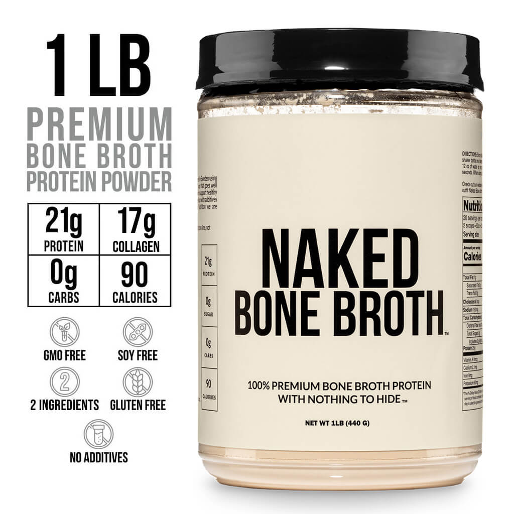 Bone Broth Protein Powder, Easy Mixing Nutrition Support