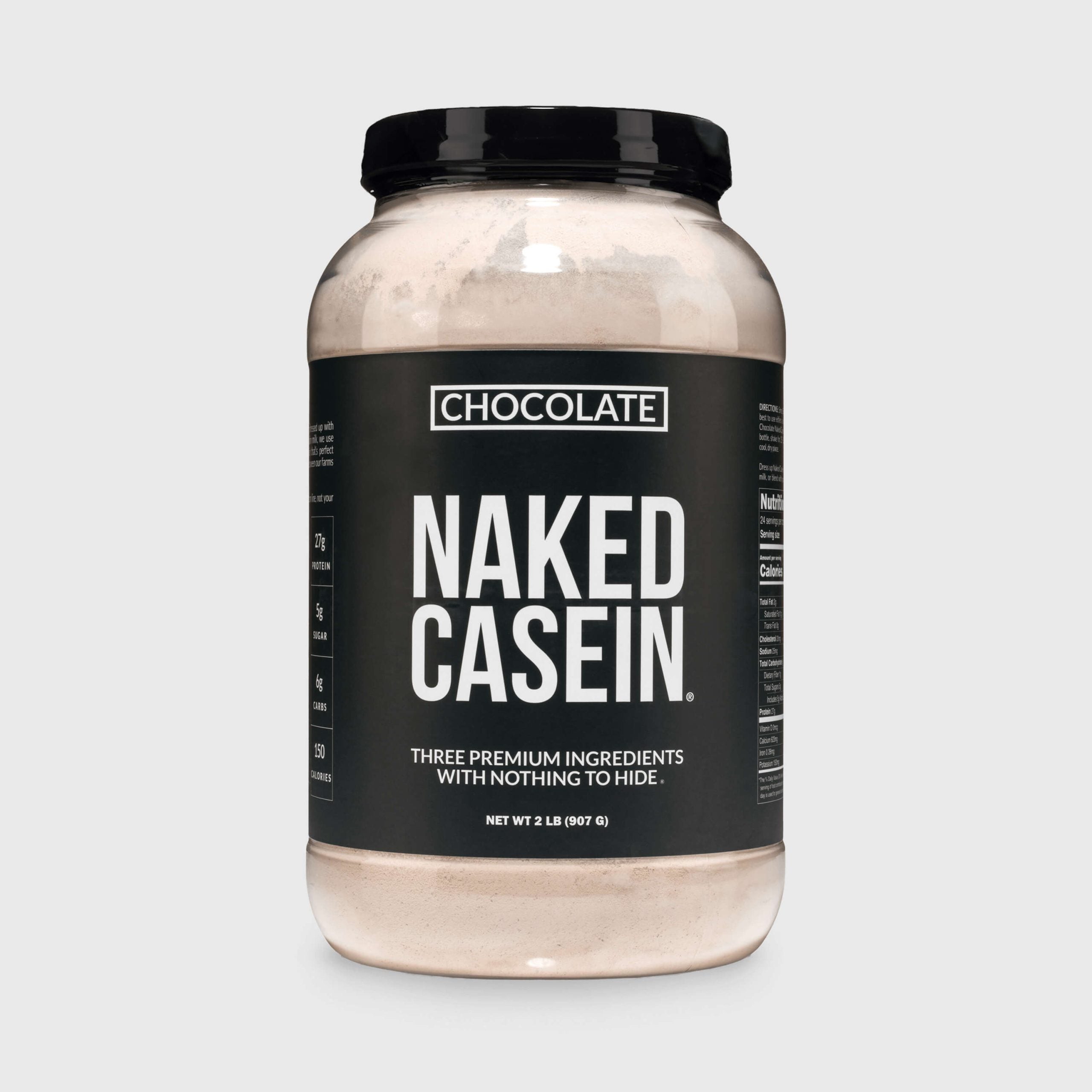 Chocolate Casein Protein Powder - Chocolate, Steady Release Protein Nutrition