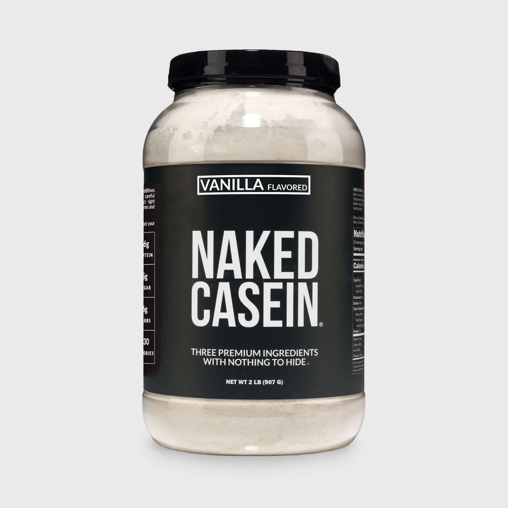 Vanilla Casein Protein Powder - Vanilla, Steady Release Protein Nutrition