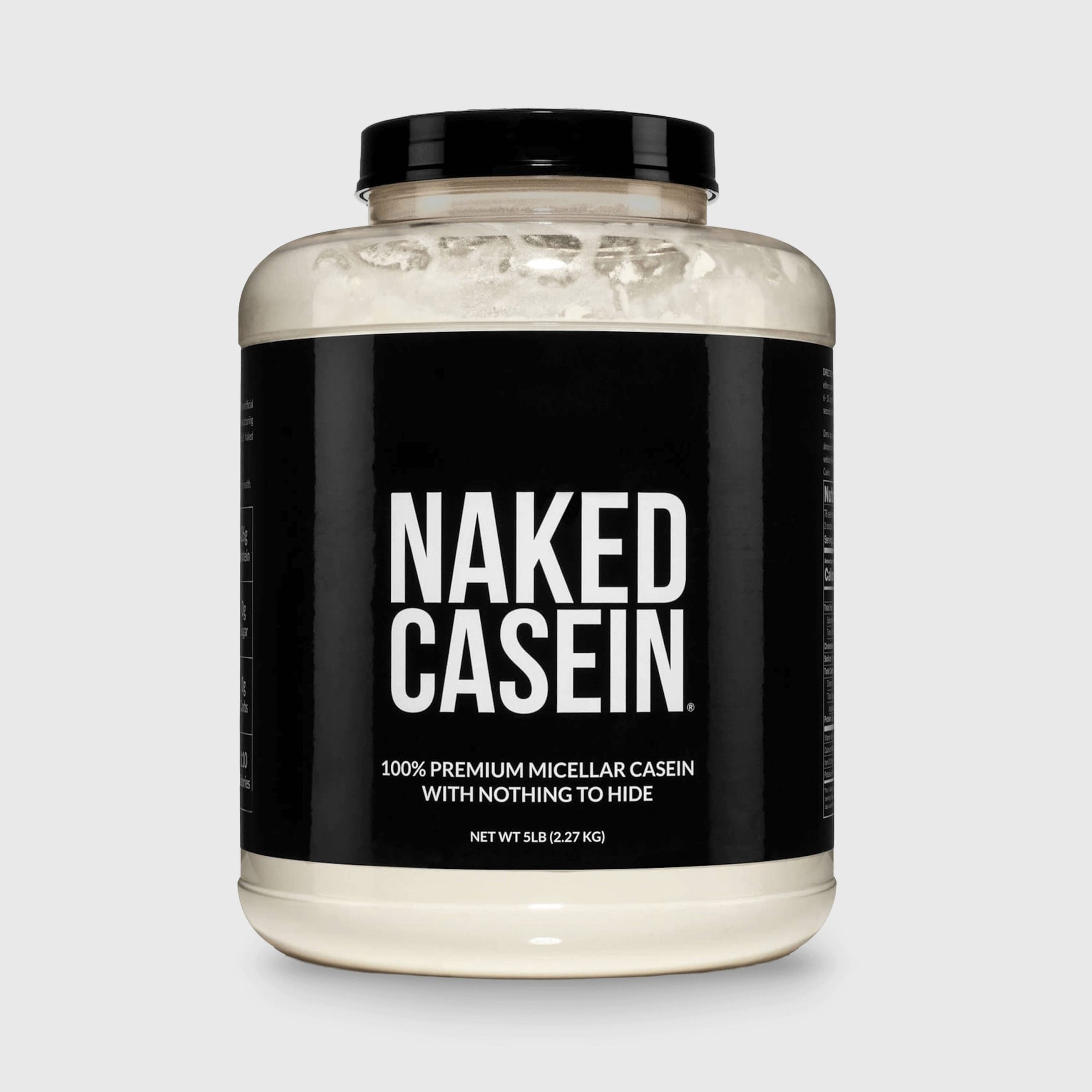 Micellar Casein Protein Powder - Unflavored, Steady Release Protein Nutrition
