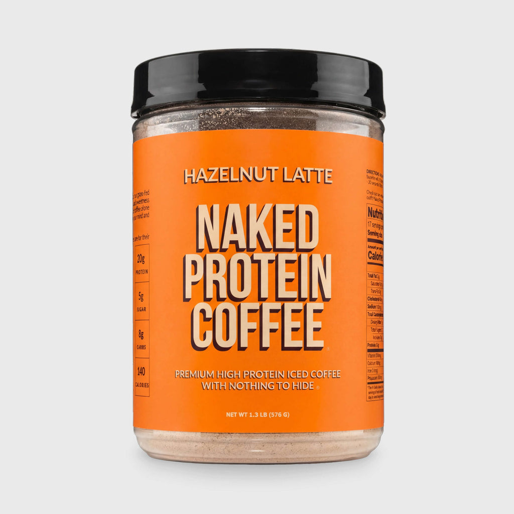 Hazelnut Latte Protein Iced Coffee - Hazelnut Latte, Minimal Ingredient Health Support