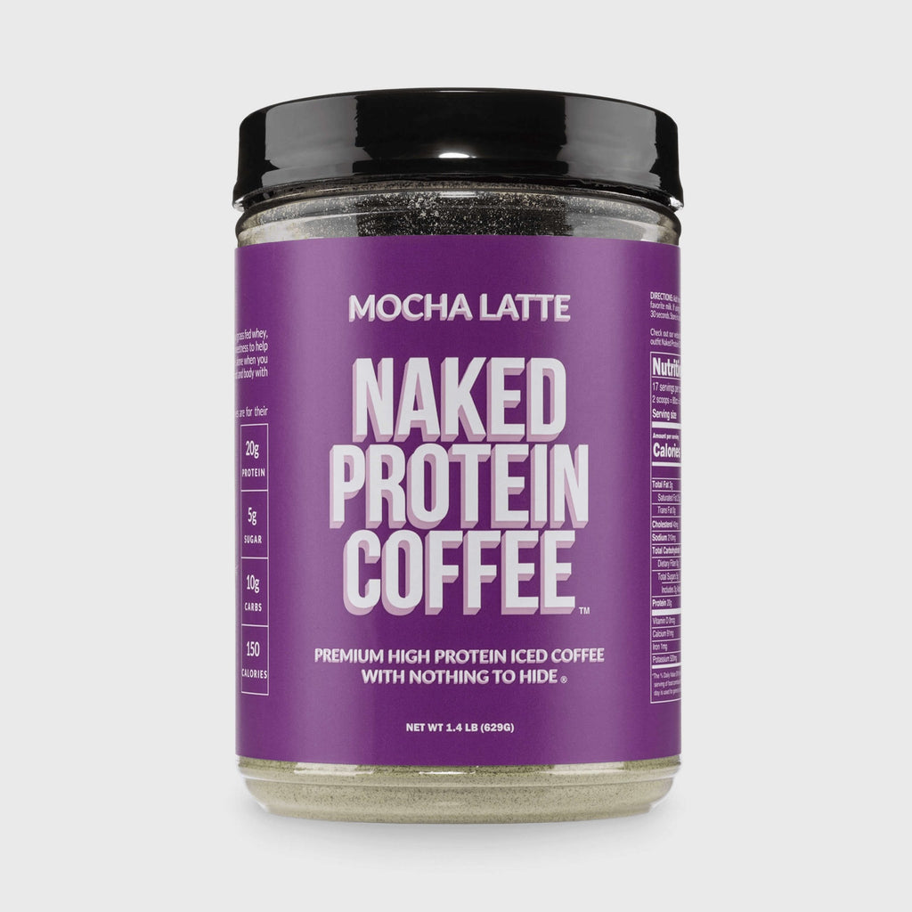 Mocha Latte Protein Iced Coffee - Mocha Latte, Minimal Ingredient Health Support