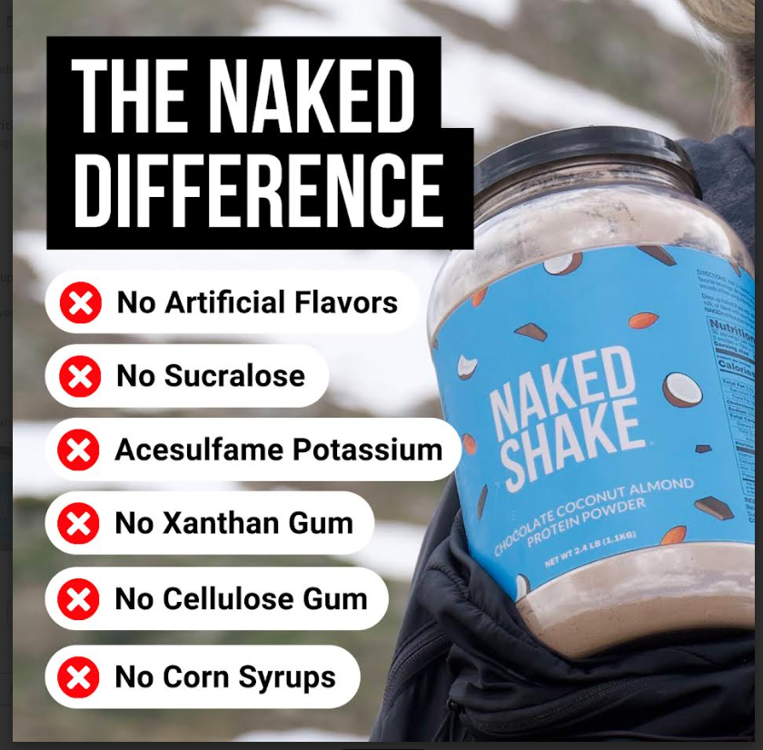 Chocolate Coconut Almond Protein Shake - Chocolate Coconut Almond, Smooth Plant Protein For Shakes
