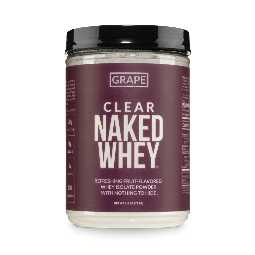 Grape Whey Protein Isolate - Grape, Pure Protein For Everyday Use