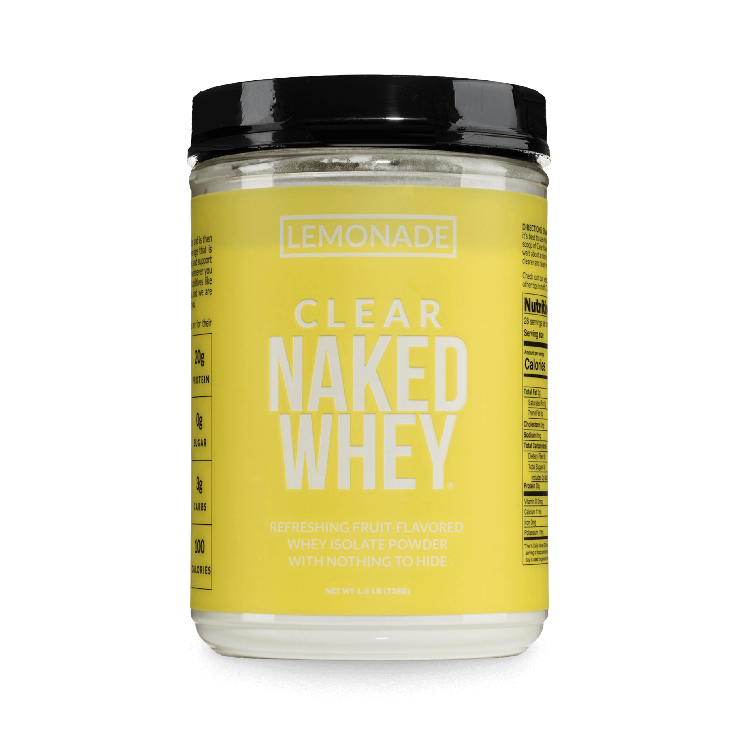 Lemonade Whey Protein Isolate - Lemonade, Pure Protein For Everyday Use