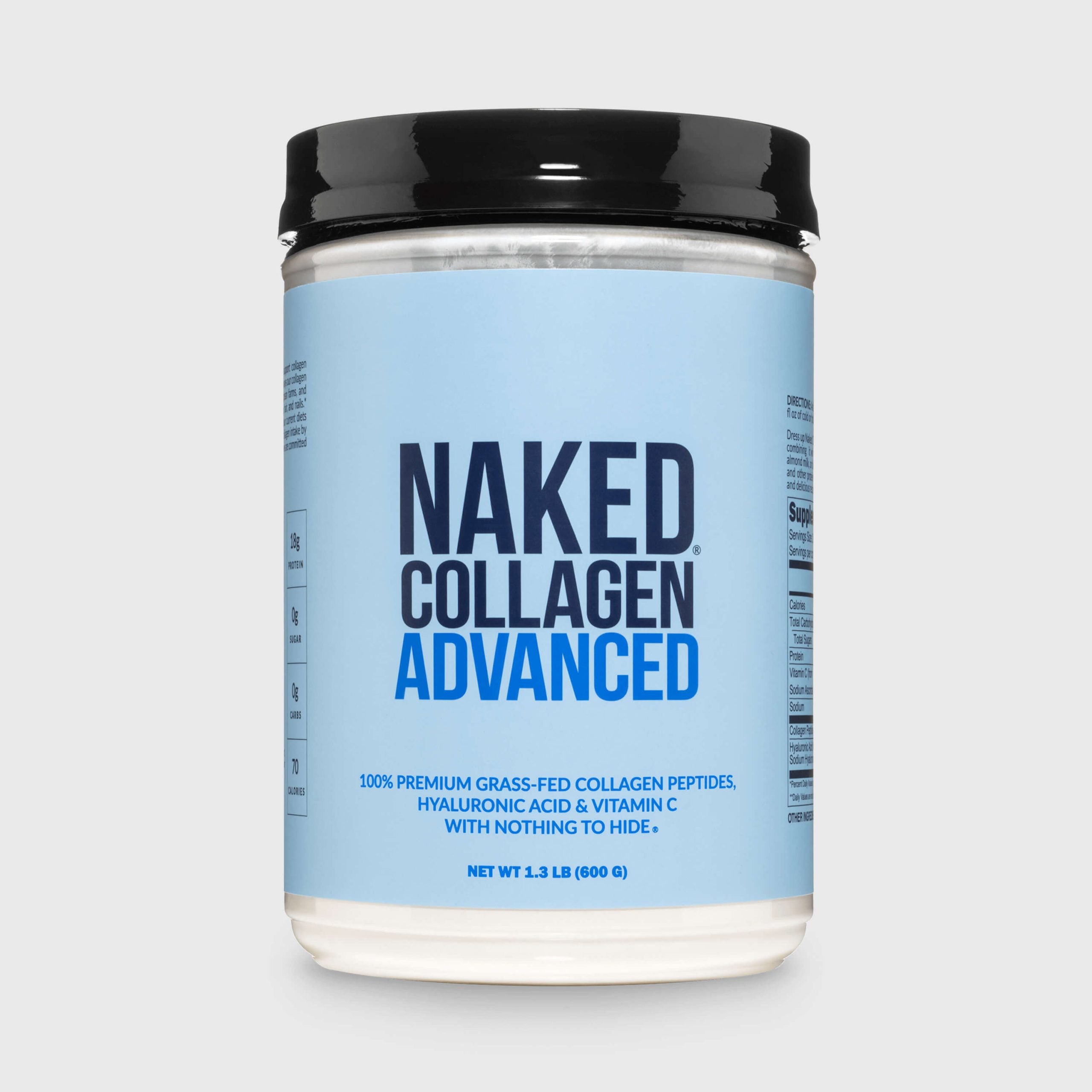 Collagen Peptides with Hyaluronic Acid - Advanced Collagen Peptides, Clean Collagen Peptide Support