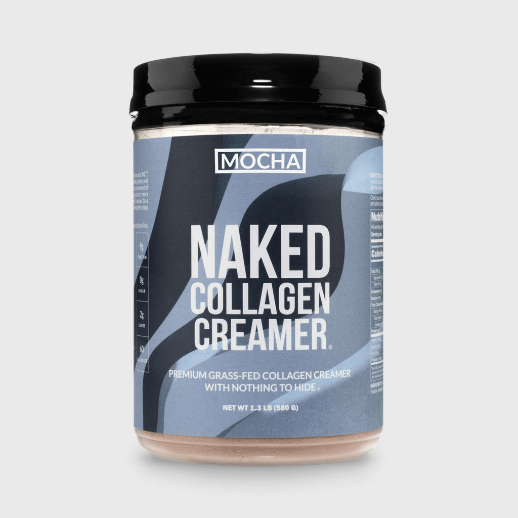 Mocha Coffee Creamer - Mocha Collagen Creamer, Clean Collagen Peptide Support