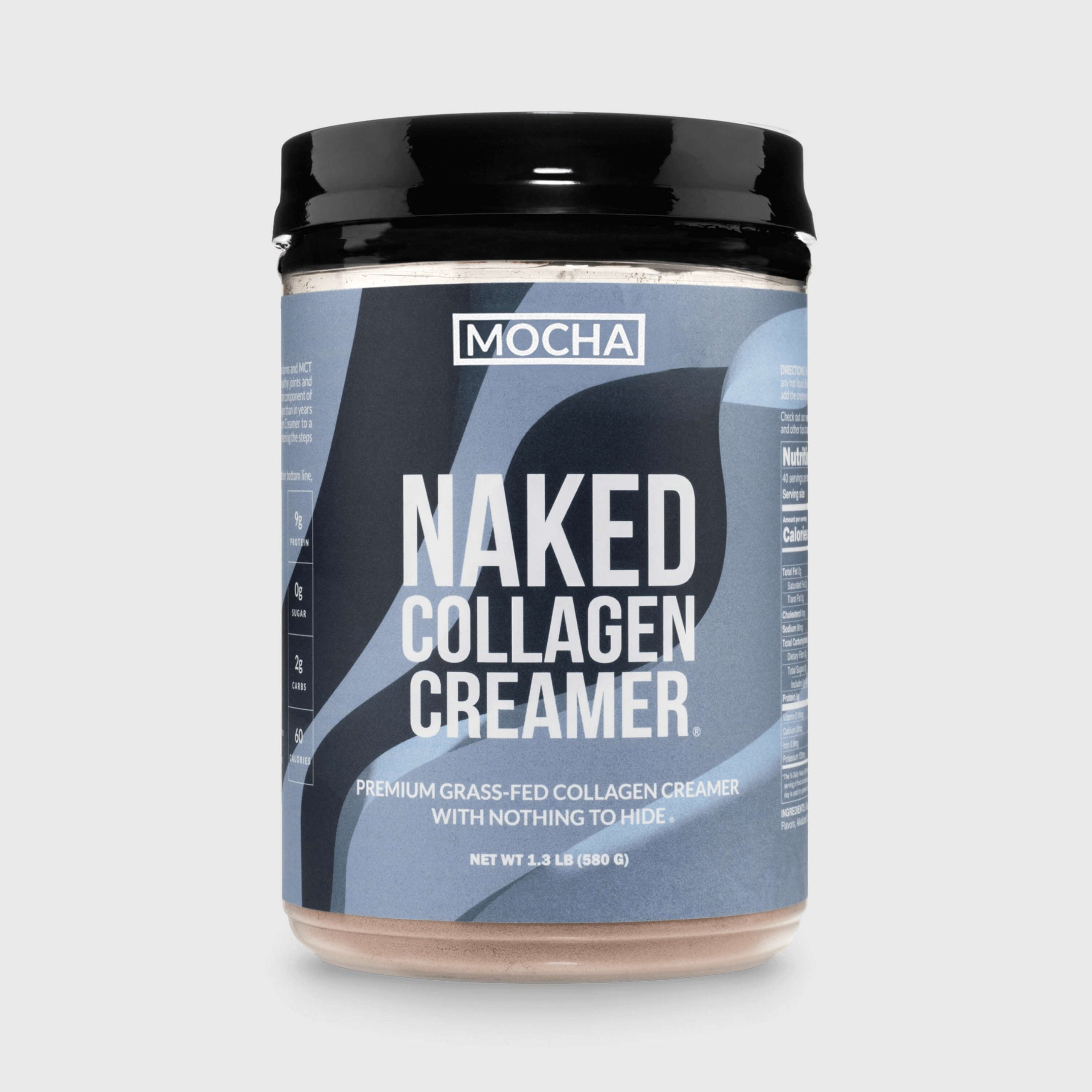 Mocha Coffee Creamer - Mocha Collagen Creamer, Clean Collagen Peptide Support