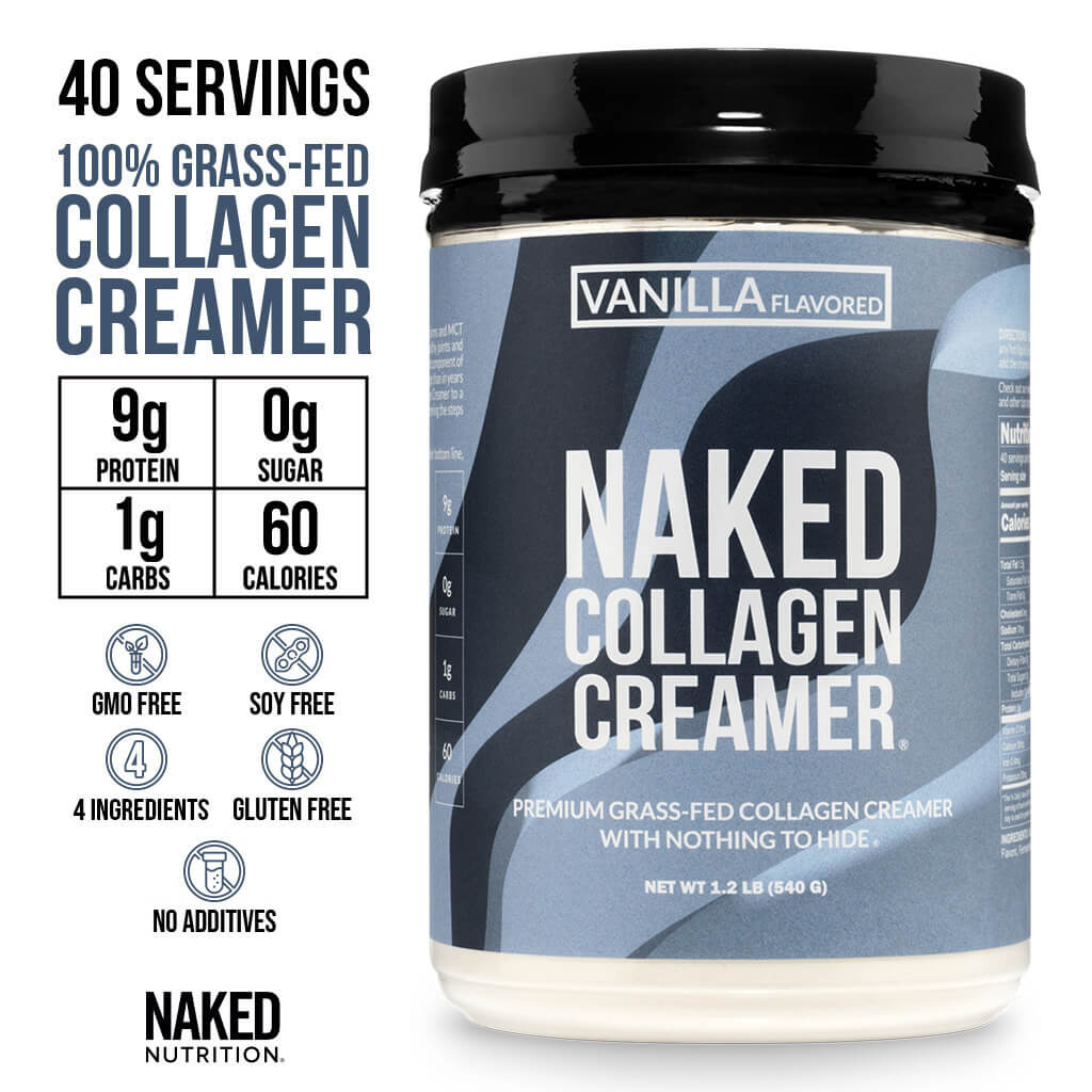 Vanilla Collagen Creamer - Vanilla Collagen Creamer, Clean Collagen Peptide Support
