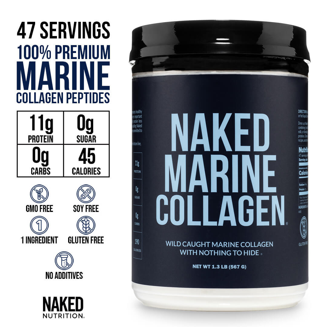 Marine Collagen Peptides Protein Powder - Marine Collagen, Clean Collagen Peptide Support