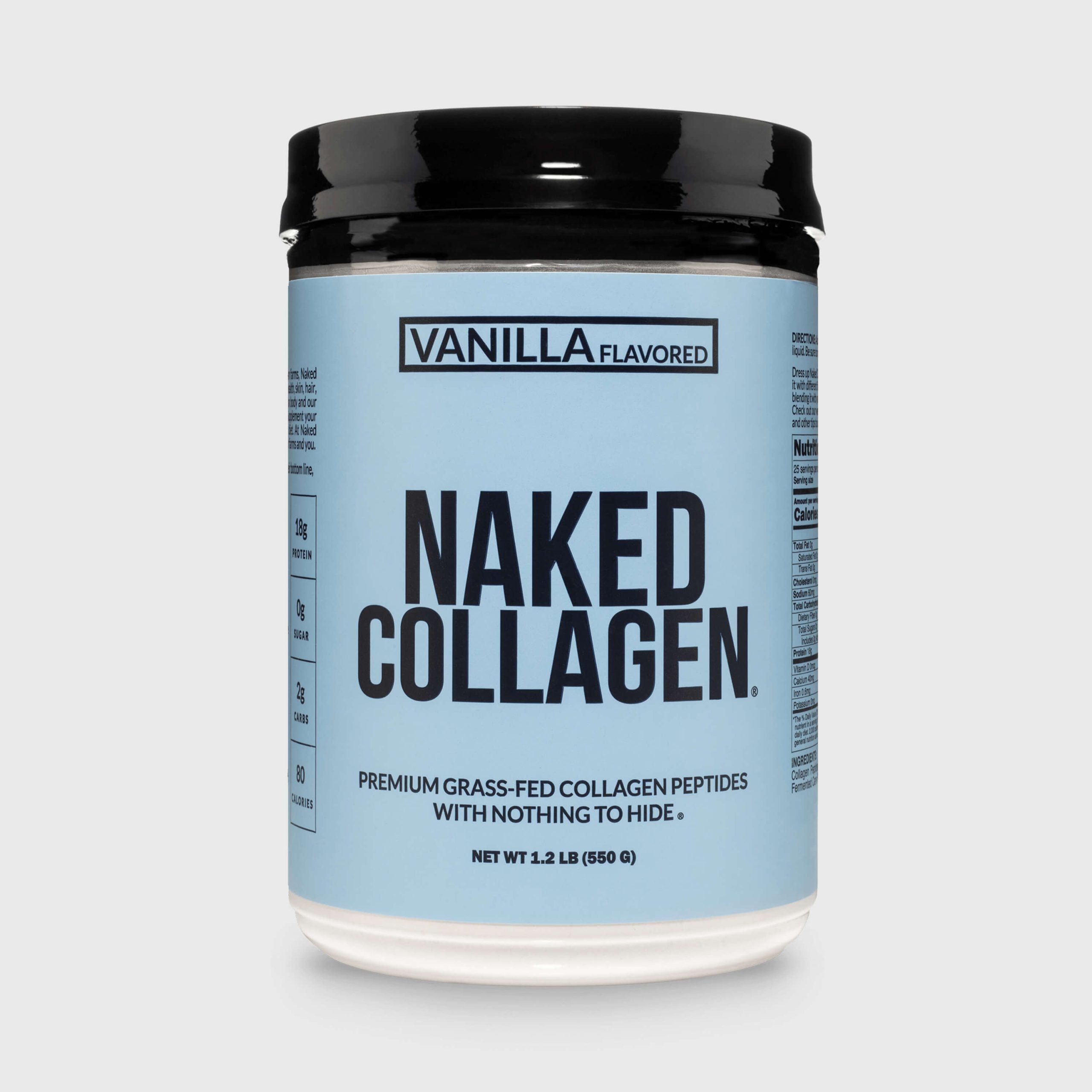 Vanilla Collagen Peptides Powder - Vanilla Collagen Peptides, Clean Collagen Peptide Support