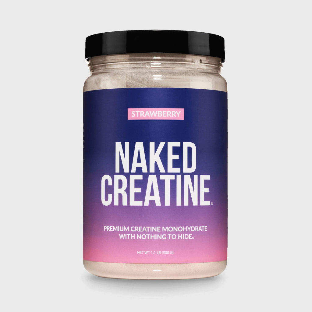 Strawberry Creatine Monohydrate Powder - Strawberry, Simple Performance Training Support
