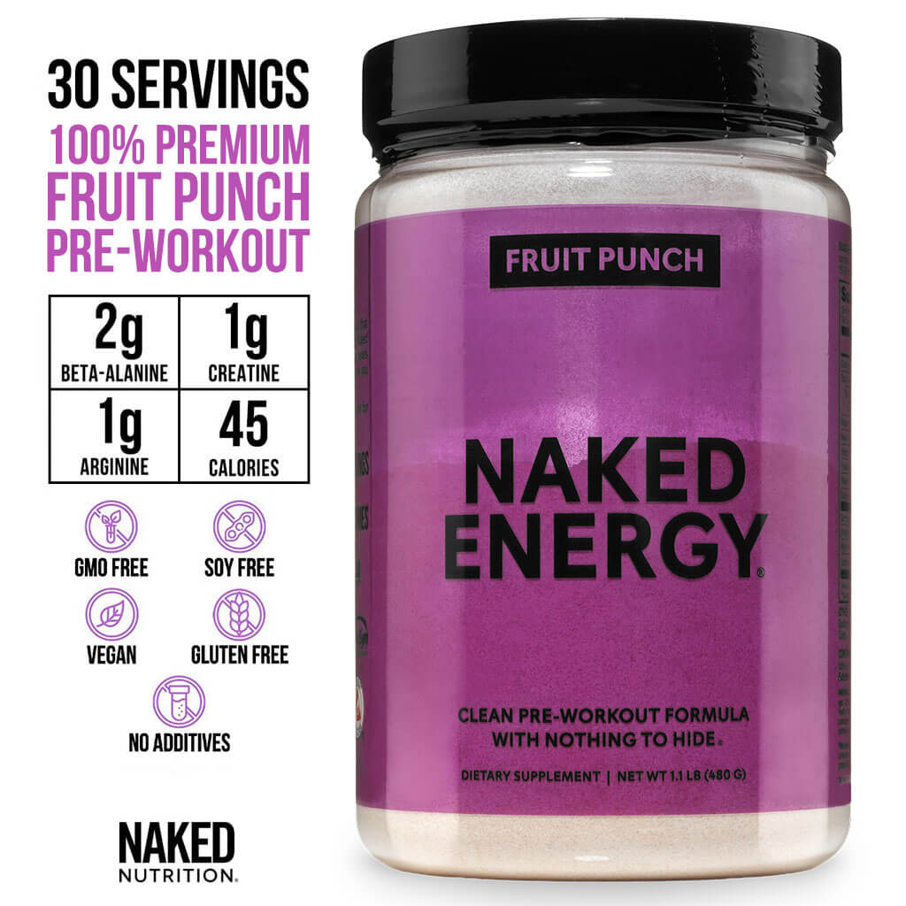 Fruit Punch Pre Workout Supplement - Fruit Punch, Active Performance Support Blend