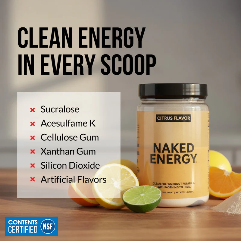 Citrus Pre Workout Supplement - Citrus, Active Performance Support Blend