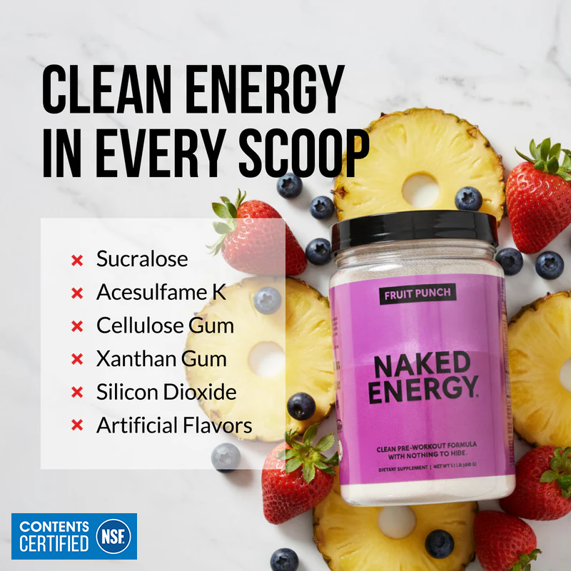 Fruit Punch Pre Workout Supplement - Fruit Punch, Active Performance Support Blend