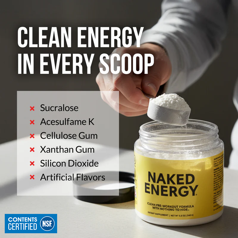 Pre Workout Supplement - Unflavored, Active Performance Support Blend