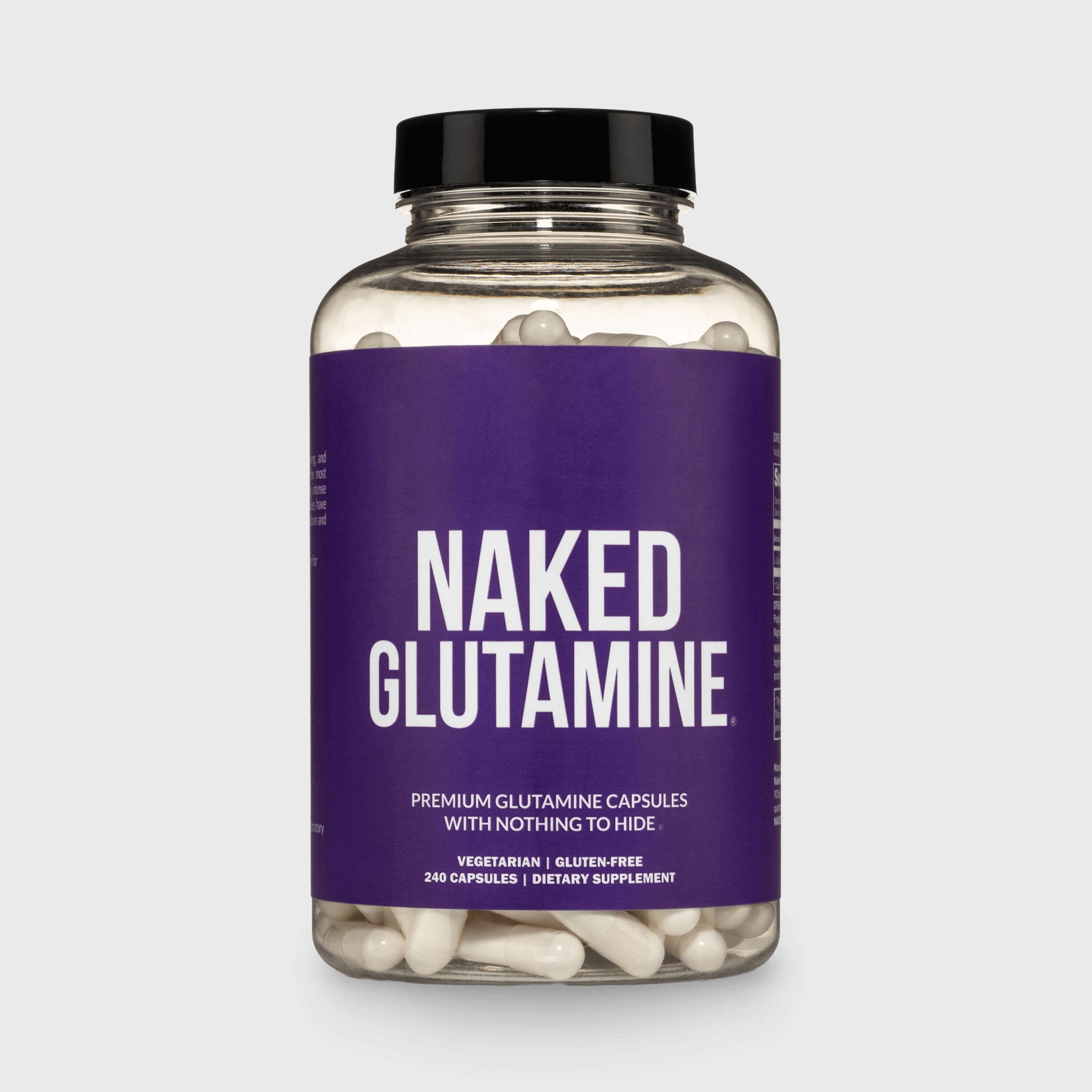Glutamine Capsules - Capsules, Minimal Ingredient Health Support