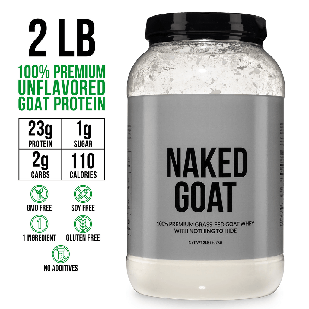 Goat Whey Protein Powder - Unflavored, Pure Protein For Everyday Use