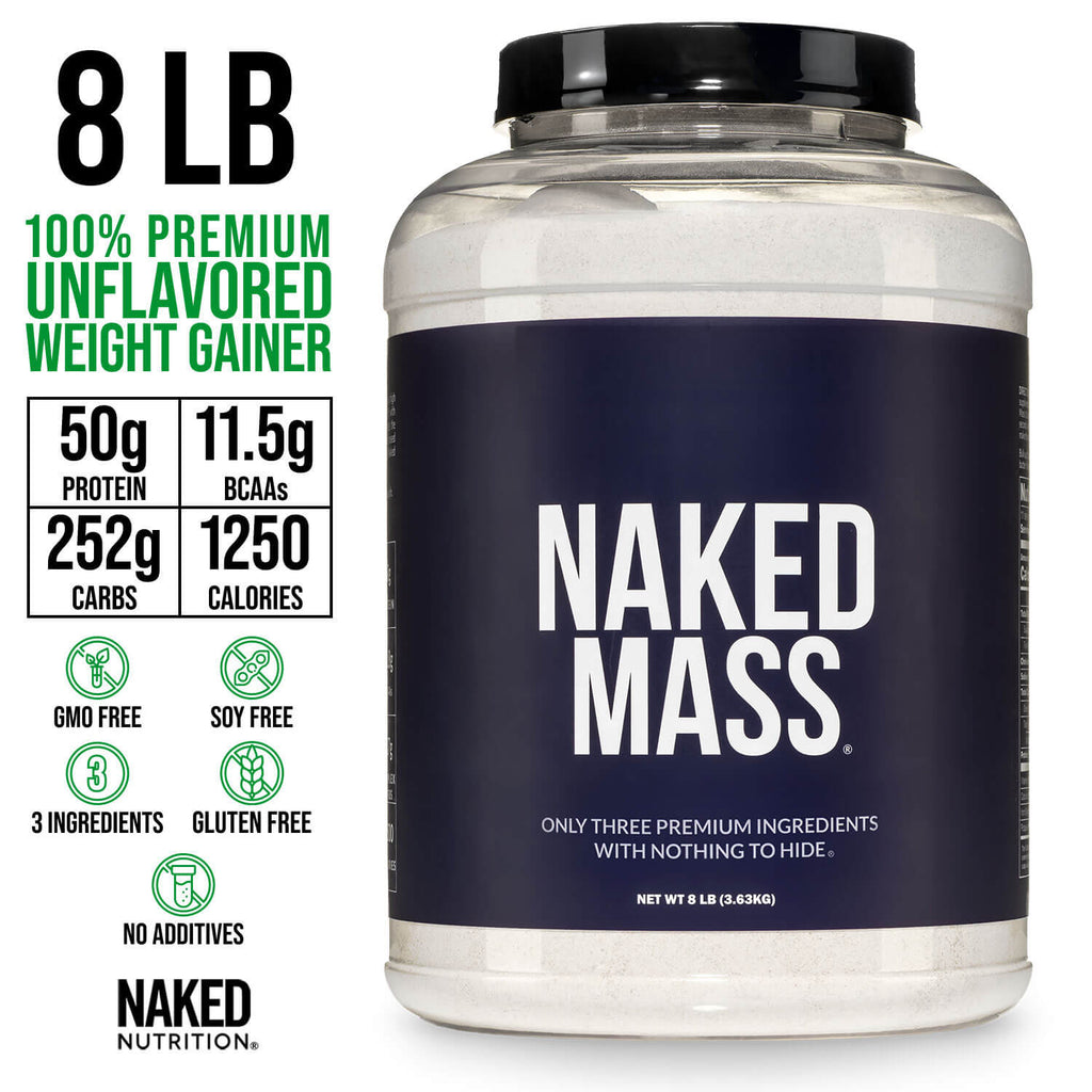Mass Gainer Protein Supplement - Unflavored, Daily Calorie Boost Blend