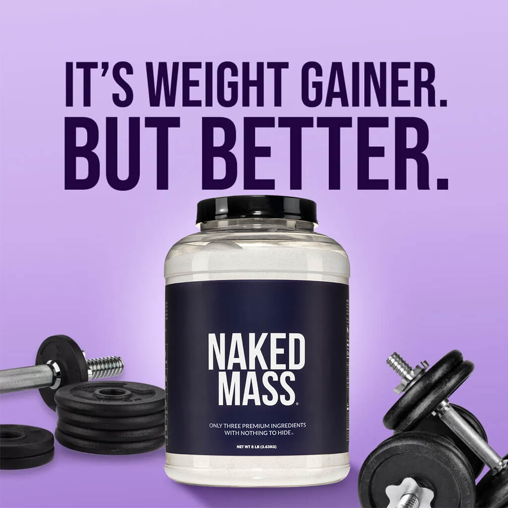 Mass Gainer Protein Supplement - Unflavored, Daily Calorie Boost Blend