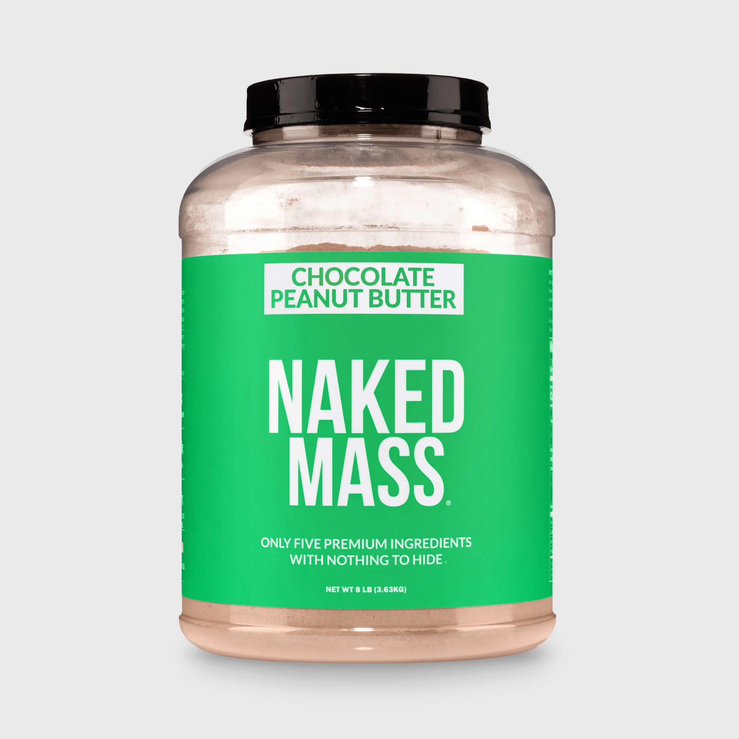 Chocolate Peanut Butter Vegan Mass Gainer Supplement - Chocolate PB (Vegan), Daily Calorie Boost Blend