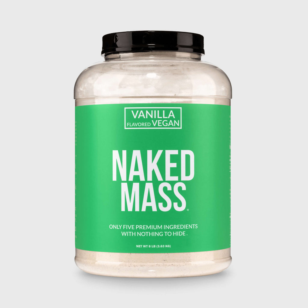 Vanilla Vegan Mass Gainer Supplement - Vanilla (Vegan), Daily Calorie Boost Blend