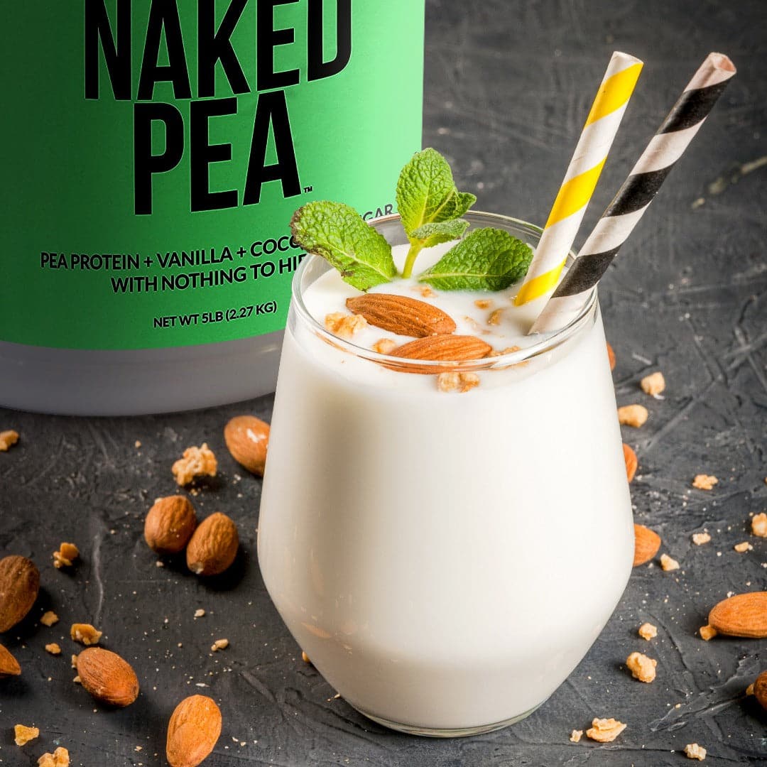Vanilla Pea Protein Powder - Vanilla, Smooth Plant Protein For Shakes