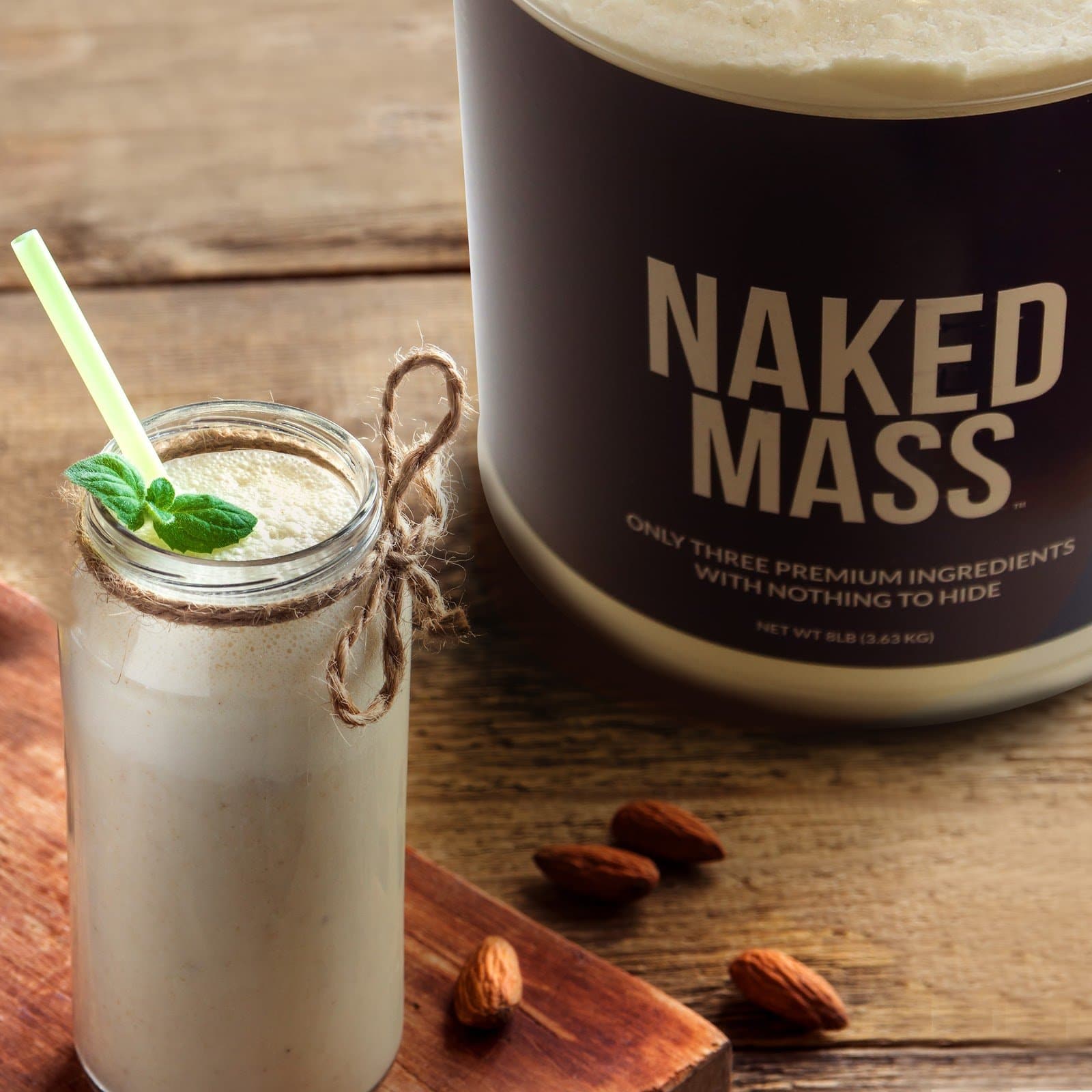 Mass Gainer Protein Supplement - Unflavored, Daily Calorie Boost Blend
