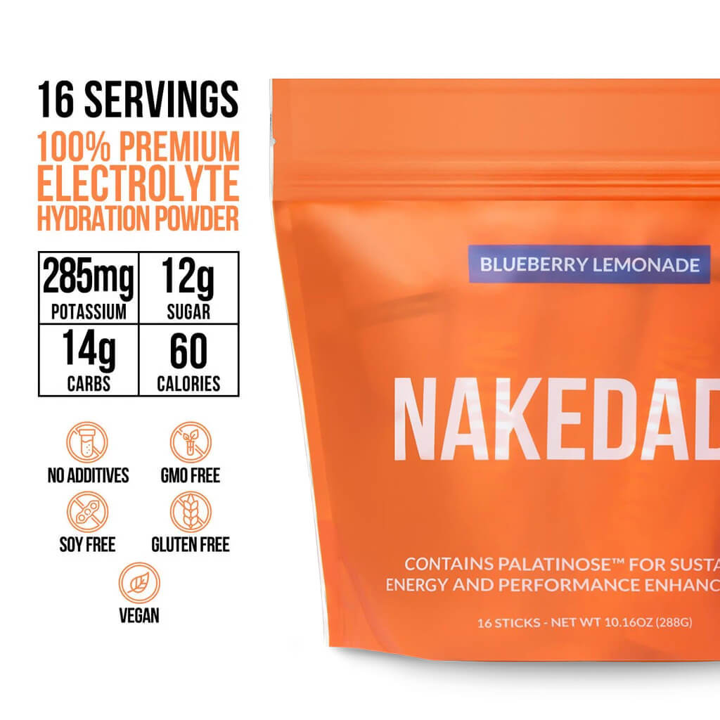 Electrolytes Powder Packets - Blueberry Lemonade - Blueberry Lemonade, Simple Mineral Hydration Support