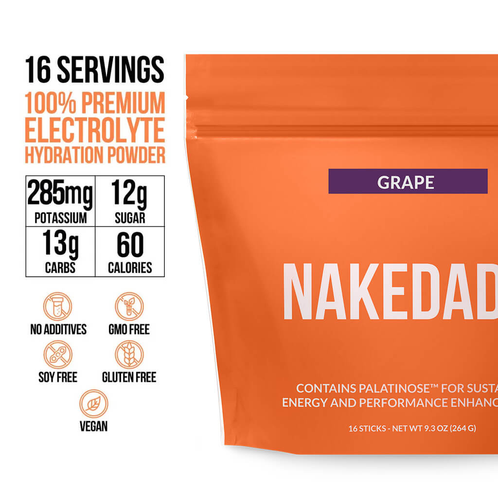 Electrolytes Powder Packets - Grape - Grape, Simple Mineral Hydration Support