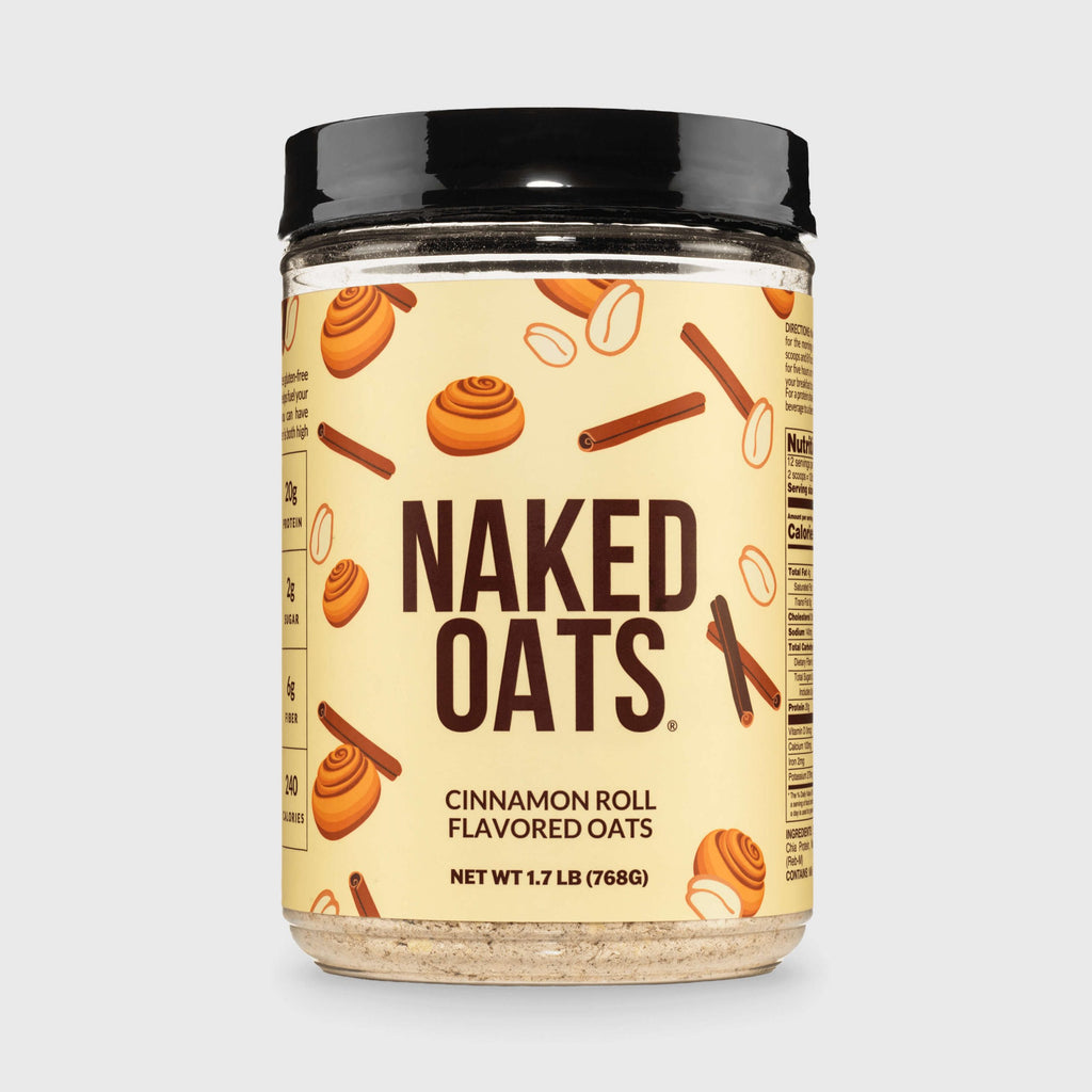 Cinnamon Roll Protein Oats - Cinnamon Roll, Minimal Ingredient Health Support