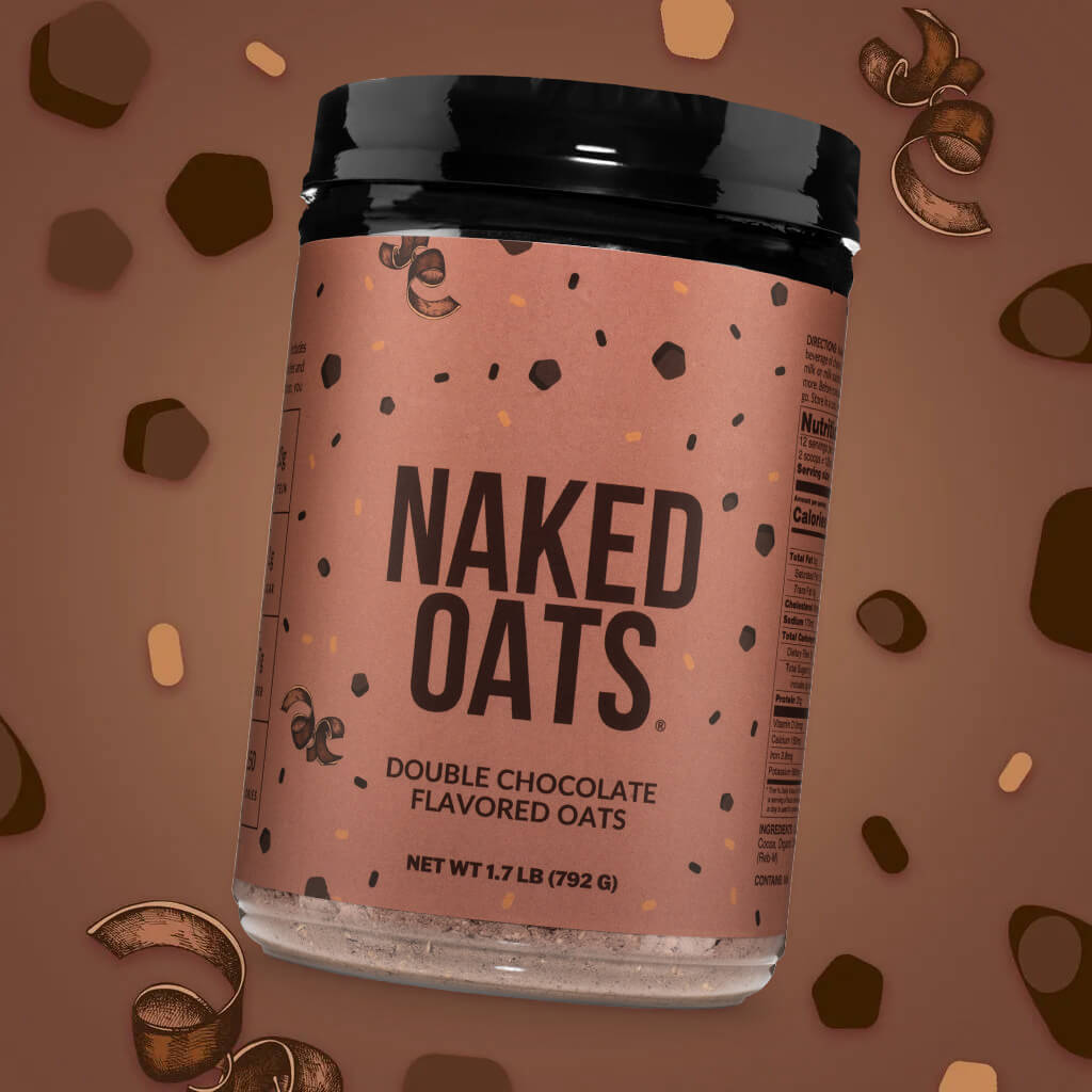 Double Chocolate Protein Oats - Double Chocolate, Minimal Ingredient Health Support