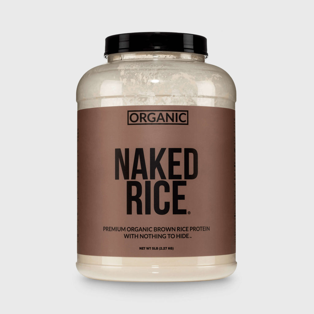 Organic Brown Rice Protein Powder - 5LB Unflavored, Smooth Plant Protein For Shakes