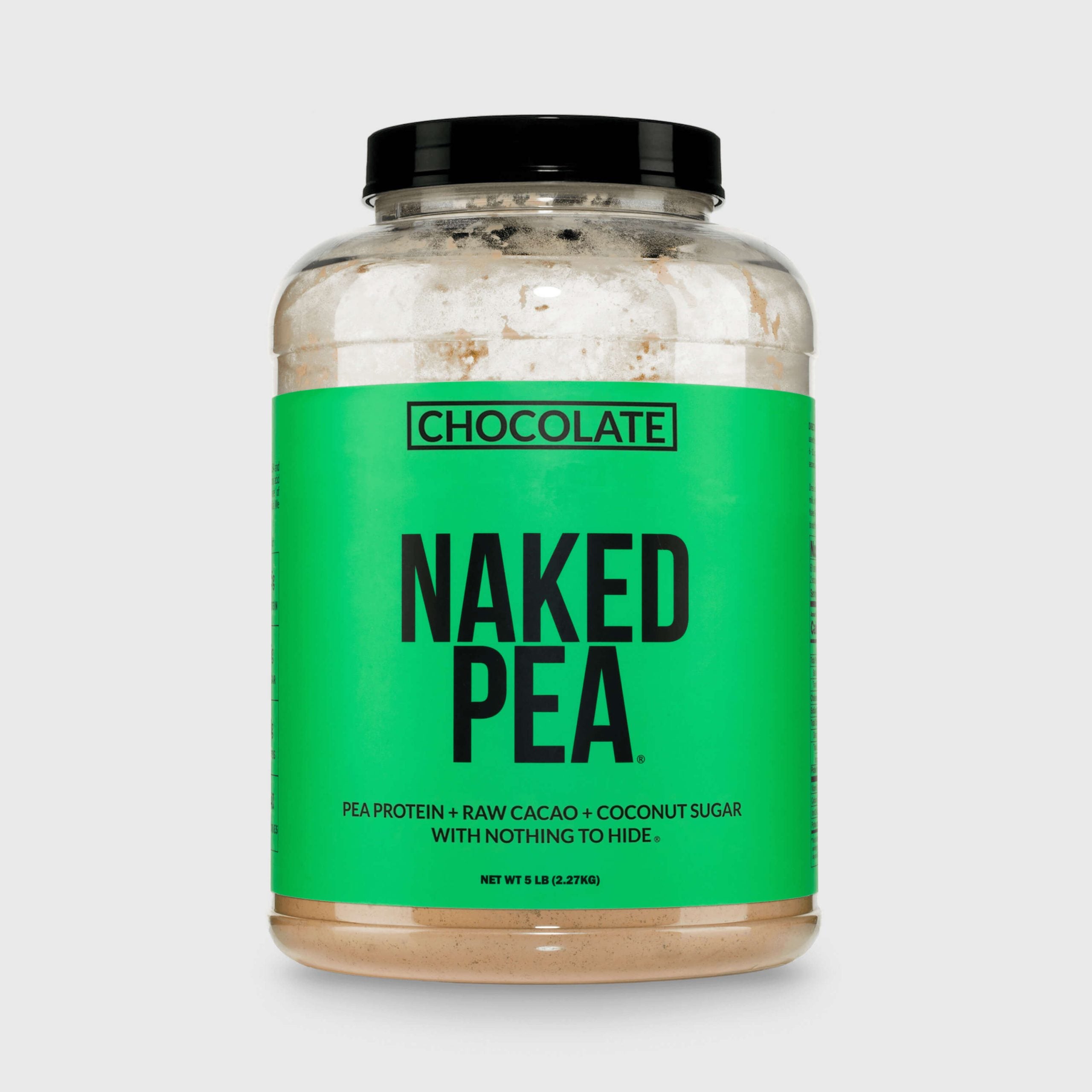 Chocolate Pea Protein Powder - Chocolate, Smooth Plant Protein For Shakes