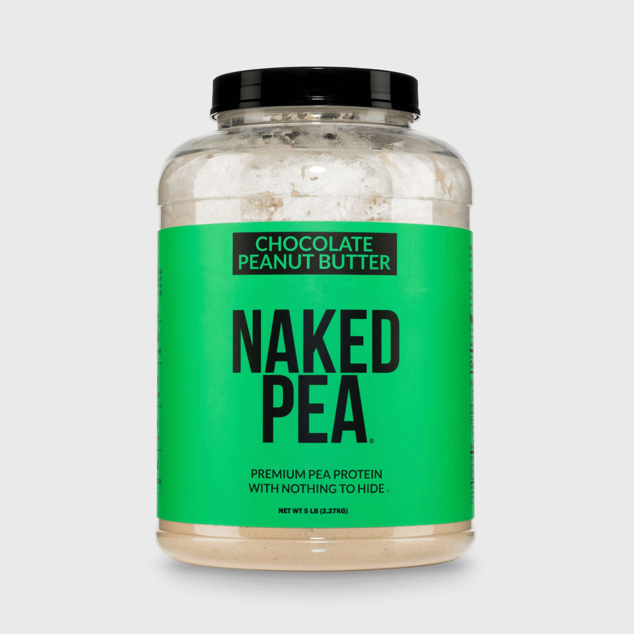 Chocolate Peanut Butter Pea Protein Powder - Chocolate PB, Smooth Plant Protein For Shakes