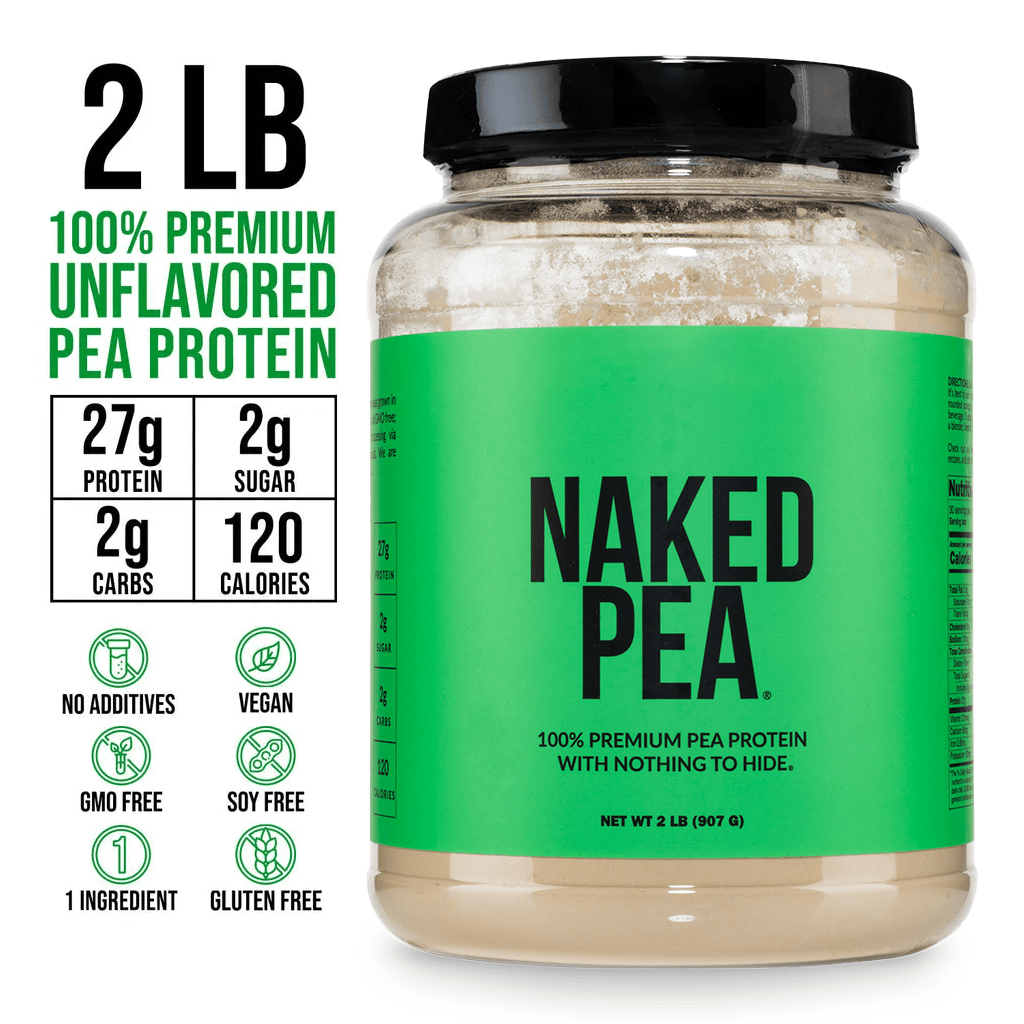 Pea Protein Powder - Unflavored, Smooth Plant Protein For Shakes