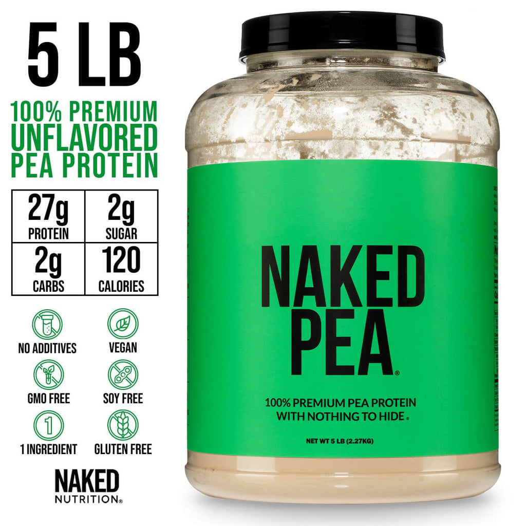 Pea Protein Powder - Unflavored, Smooth Plant Protein For Shakes