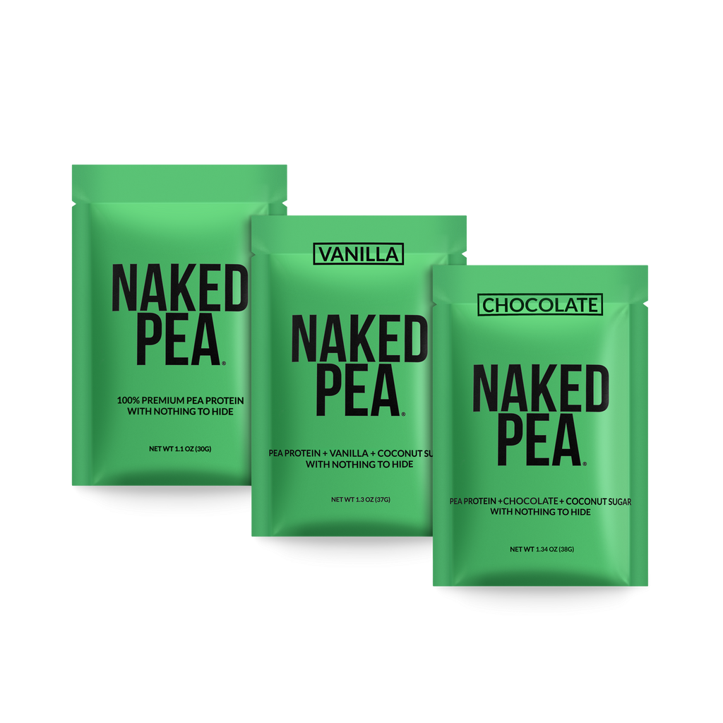Vegan Protein Powder Sample Pack, Easy Mixing Nutrition Support