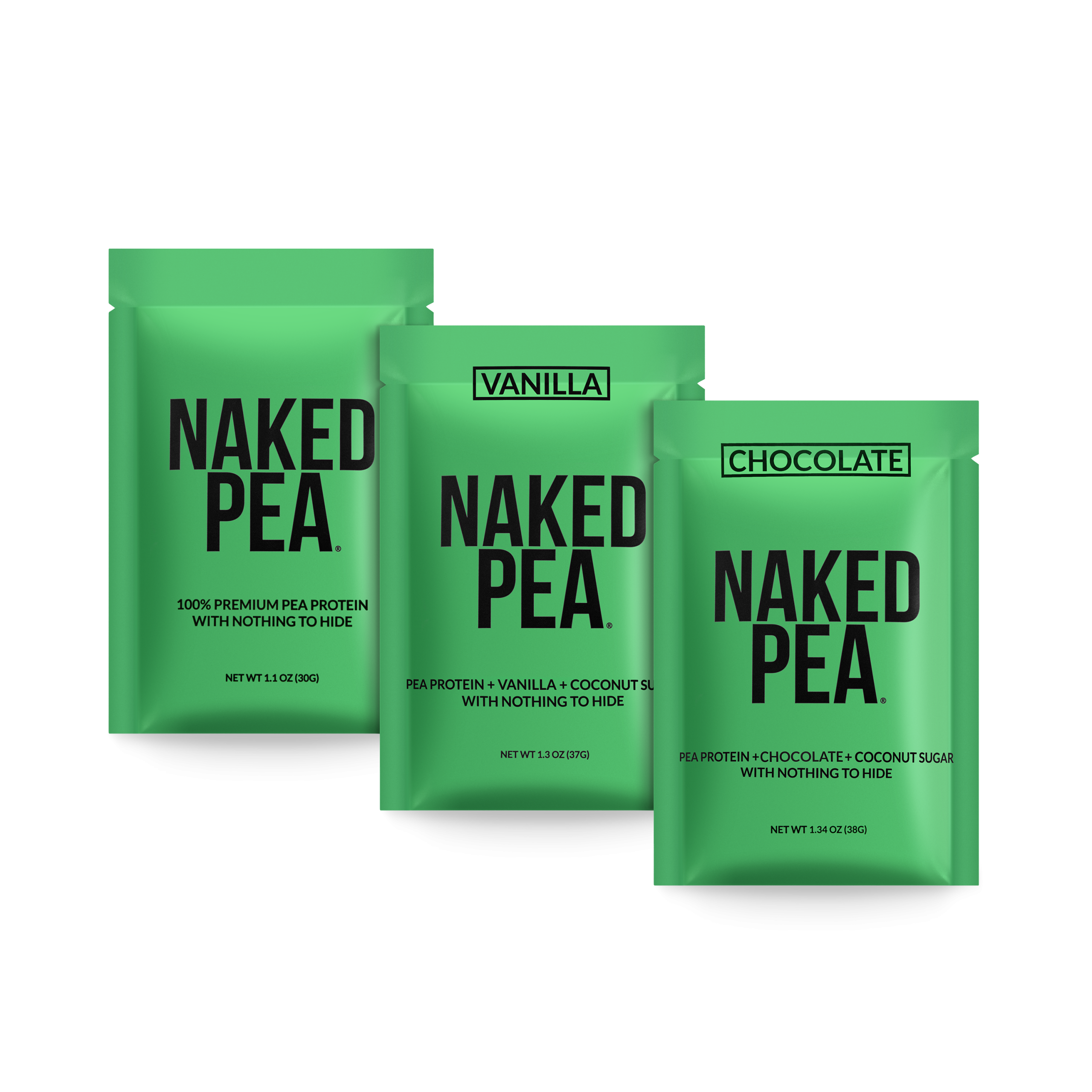 Vegan Protein Powder Sample Pack, Easy Mixing Nutrition Support