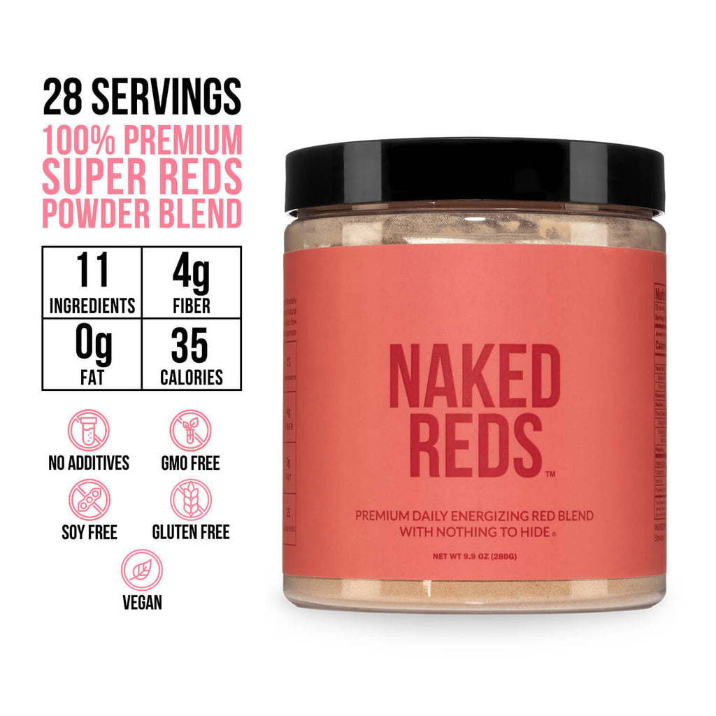 Super Reds Fruit Powder, Easy Mixing Nutrition Support