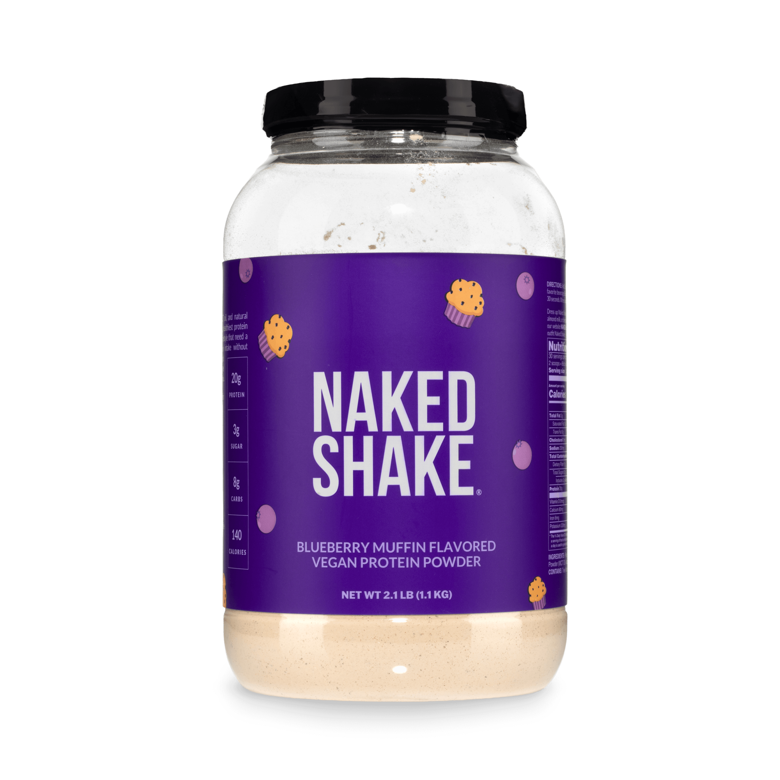 Blueberry Muffin Protein Shake - Blueberry Muffin, Minimal Ingredient Health Support