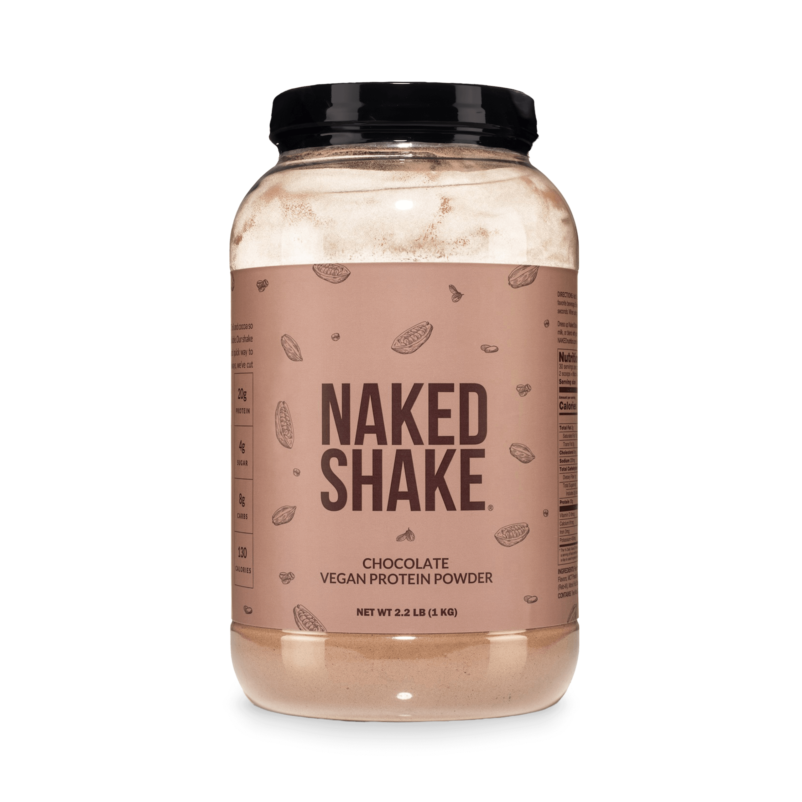 Chocolate Protein Shake - Chocolate, Minimal Ingredient Health Support